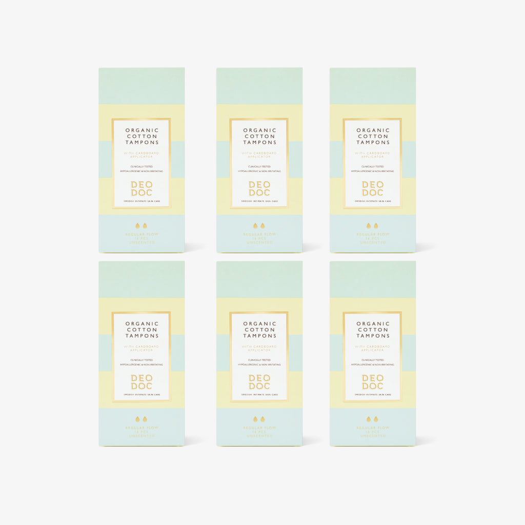 Cotton Tampons Value Kit