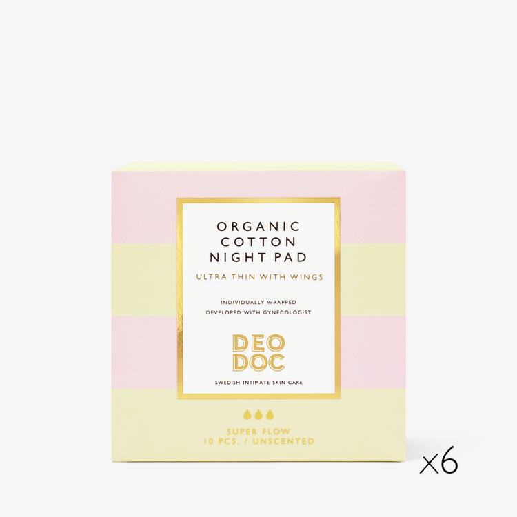 Cotton Night Pads Value Kit - DeoDoc